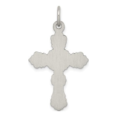 Sterling Silver Antiqued Cross Pendant – view 5