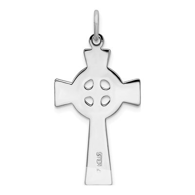 Sterling Silver Celtic Cross Pendant – view 4