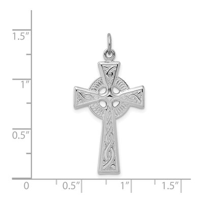 Sterling Silver Celtic Cross Pendant – view 5