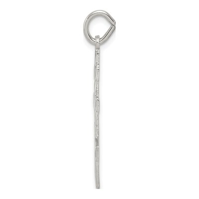Sterling Silver Eastern Orthodox Cross Charm – view 3