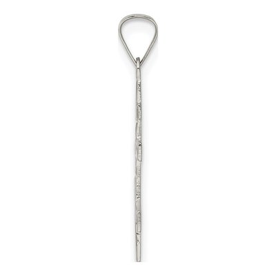 Sterling Silver Eastern Orthodox Cross Charm – view 3