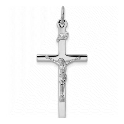 Sterling Silver INRI Crucifix Pendant