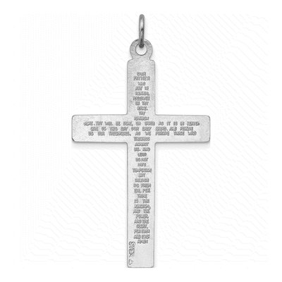 Sterling Silver Crucifix Pendant – view 4