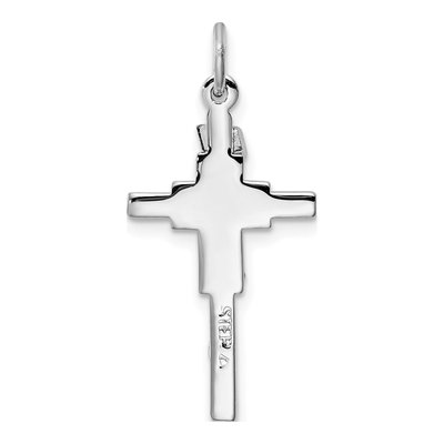 Sterling Silver INRI Crucifix Pendant – view 5