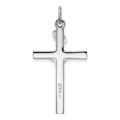 Sterling Silver INRI Crucifix Charm – view 5