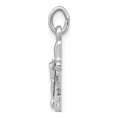 Sterling Silver Crucifix Charm – view 3