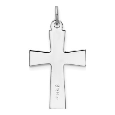 Sterling Silver INRI Crucifix Pendant – view 5