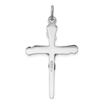 Sterling Silver Crucifix Pendant – view 5