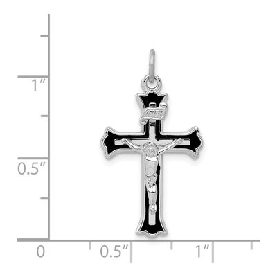 Sterling Silver INRI Crucifix Charm – view 4