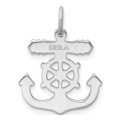 Sterling Silver Mariner Cross Pendant – view 4