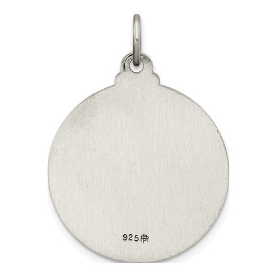 Sterling Silver Ecce Homo Medal Pendant – view 5