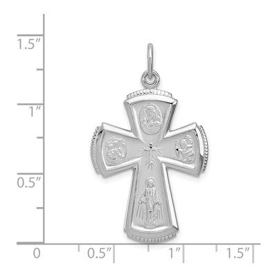 Sterling Silver Cross Pendant – view 4