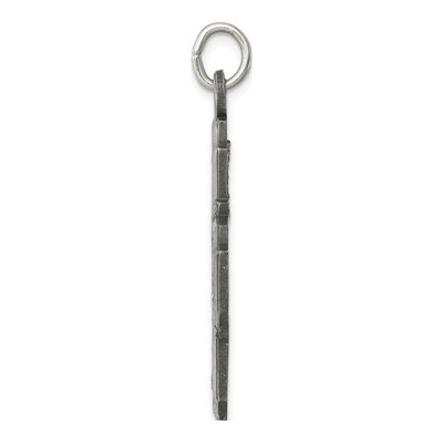Sterling Silver Antiqued 4-Way Medal Pendant – view 3