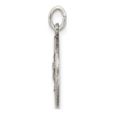 Sterling Silver Antiqued Our of Guadalupe Medal Pendant – view 3