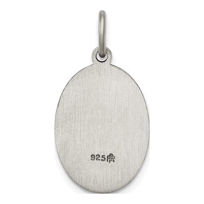Sterling Silver Our of Guadalupe Medal Pendant – view 5