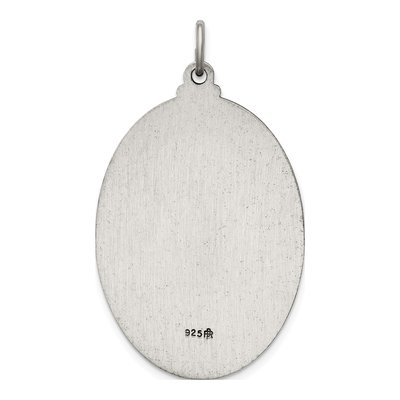 Sterling Silver Our of Guadalupe Medal Pendant – view 5