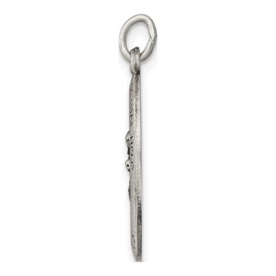 Sterling Silver Our of Perpetual Help Medal Pendant – view 3