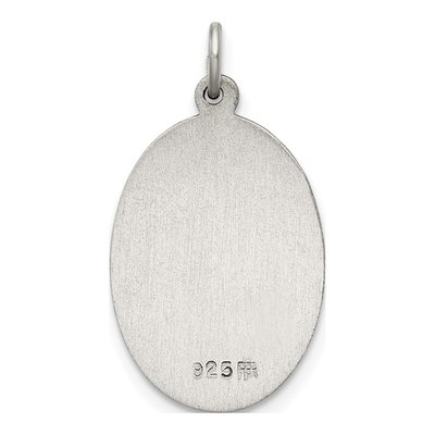 Sterling Silver Our of Perpetual Help Medal Pendant – view 5