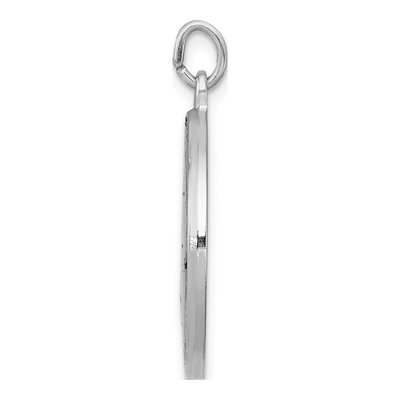 Sterling Silver St Christopher Medal Pendant – view 3