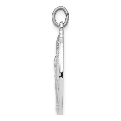 Sterling Silver St Christopher Medal Pendant – view 3