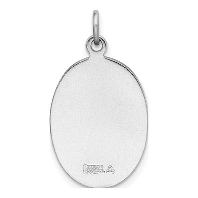 Sterling Silver St Christopher Medal Pendant – view 4