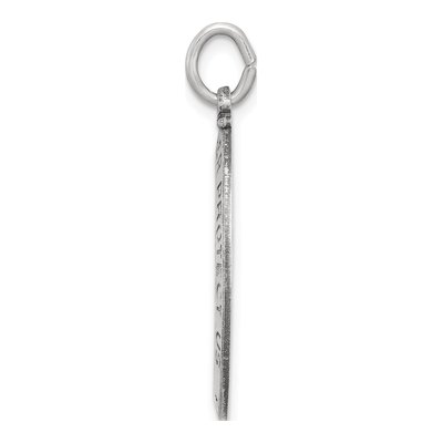 Sterling Silver St Christopher Basketball Medal Pendant – view 3