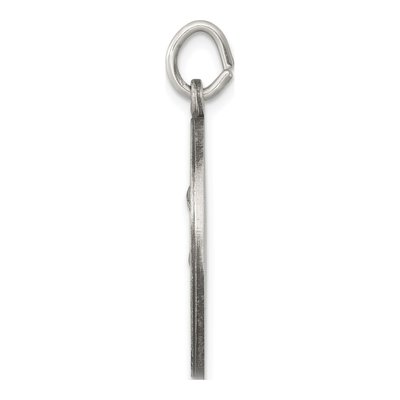 Sterling Silver St Anthony Medal Pendant – view 3