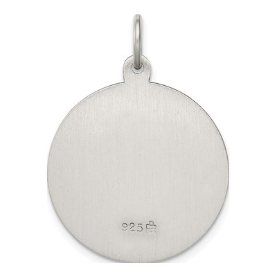 Sterling Silver St Anthony Medal Pendant – view 5