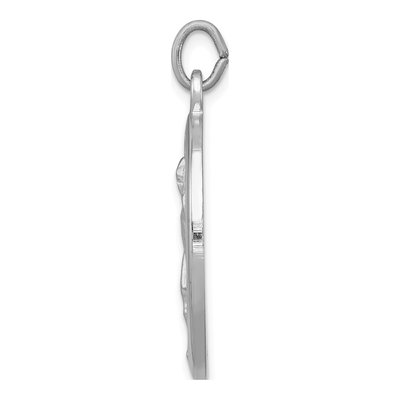 Sterling Silver Saint Florian Medal Pendant – view 3