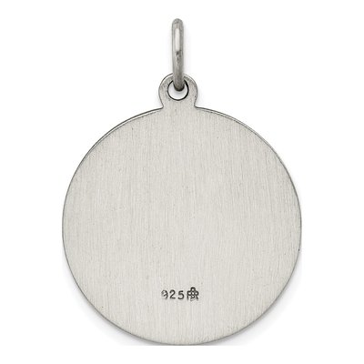Sterling Silver Saint Jude Medal Pendant – view 5