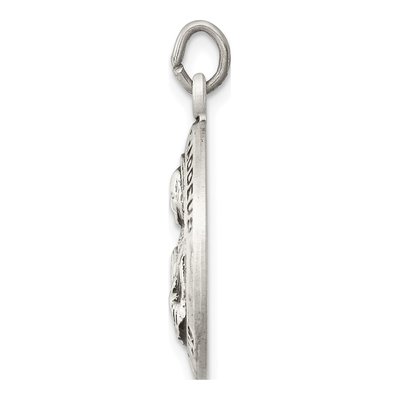 Sterling Silver Saint Jude Medal Pendant – view 3