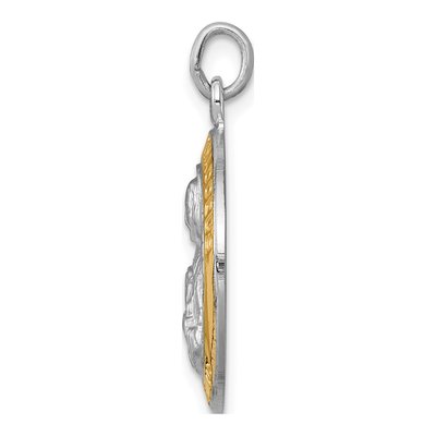 Sterling Silver Saint Jude Medal Pendant – view 3