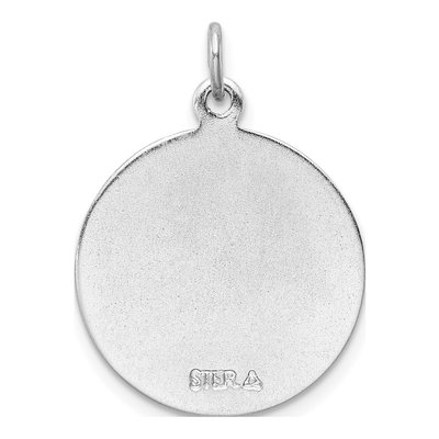 Sterling Silver Saint Jude Medal Pendant – view 5