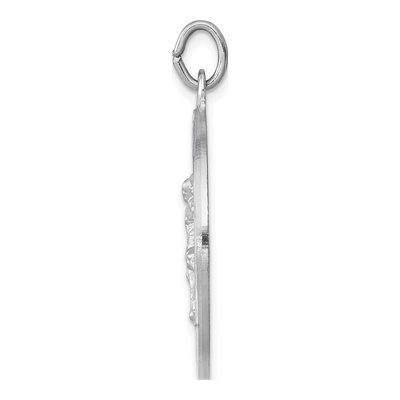 Sterling Silver Saint Michael Medal Pendant – view 3