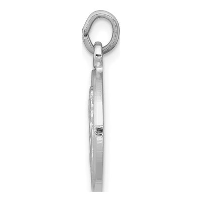 Sterling Silver Angel Medal Pendant – view 3