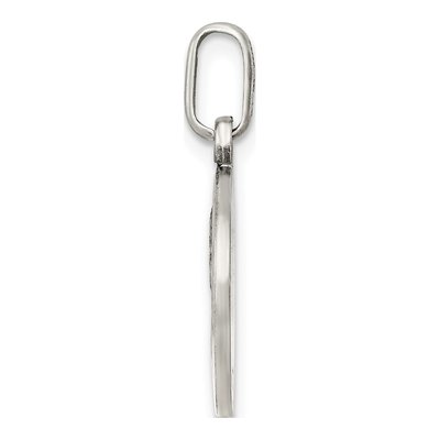 Sterling Silver Antiqued Raphael Angel Charm – view 3