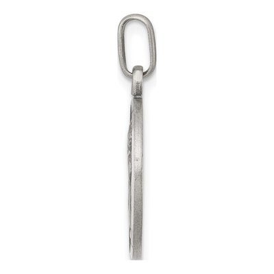 Sterling Silver Antiqued Raphael Angel Charm – view 3