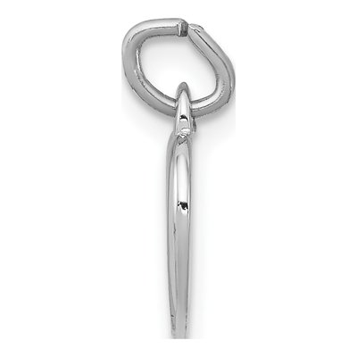 Sterling Silver Cross Heart for Kids Charm – view 3