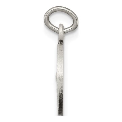 Sterling Silver Baptism Medal Pendant – view 3