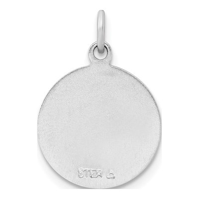 Sterling Silver Holy Communion Medal Pendant – view 4