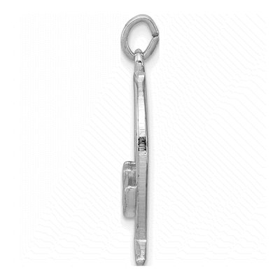 Sterling Silver Ichthus Fish Charm – view 3