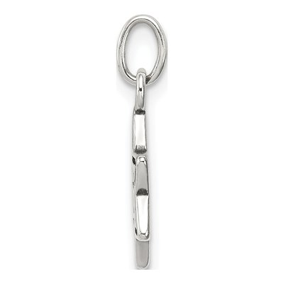 Sterling Silver Antiqued Star of David Charm – view 3