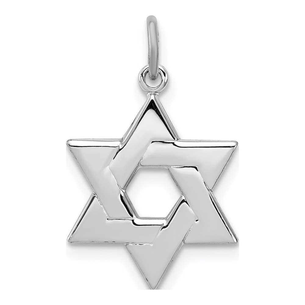 Sterling Silver Star of David Charm