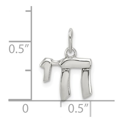 Sterling Silver Chai Life Pendant – view 4