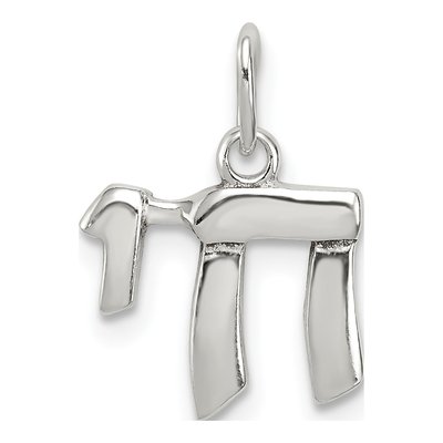 Sterling Silver Chai Life Pendant