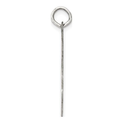 Sterling Silver Confirmation Disc Pendant – view 3