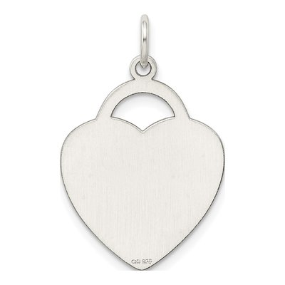 Sterling Silver Heart Pendant – view 5