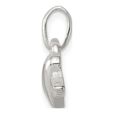 Sterling Silver Heart Pendant – view 3