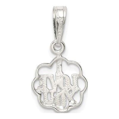 Sterling Silver I Love You Pendant – view 5