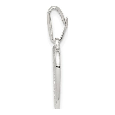 Sterling Silver Heart Pendant – view 3